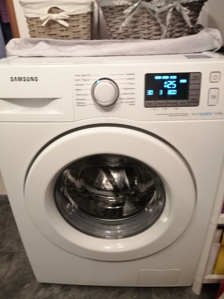 Pralka Samsung Eco Bubble SLIM 6 kg | Warka | Ogłoszenie na Allegro ...