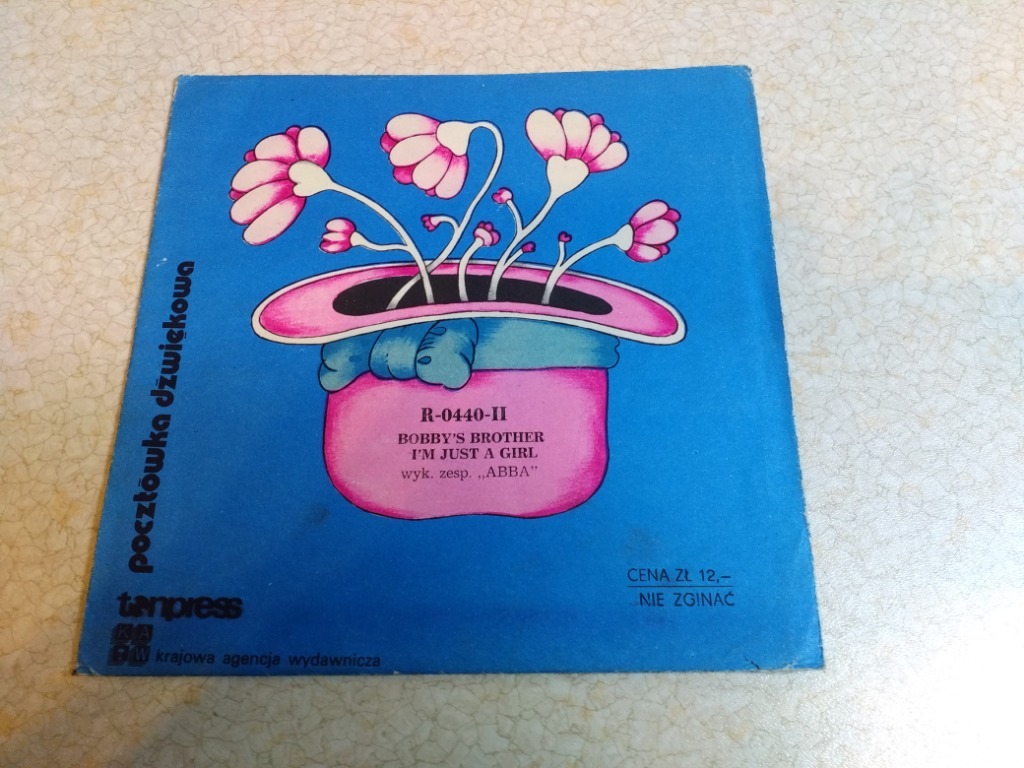 ABBA Bobby's Brother / I'm Just A Girl pocztówka Międzychód Kup teraz na Allegro Lokalnie