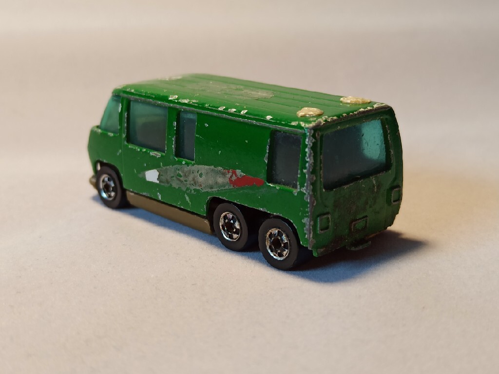 Stary hot Wheels GMC Motorhome 1976 Hongkong Gliwice Licytacja na