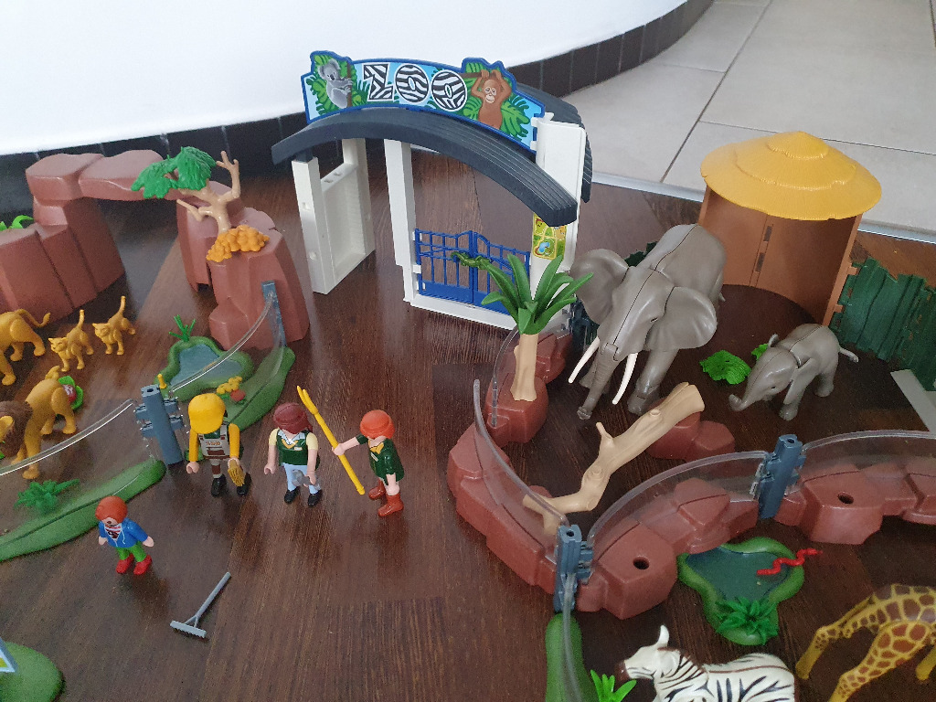 Playmobil 4850 Large City Zoo Playset 4854 4855 EXCELLENT, 41 OFF