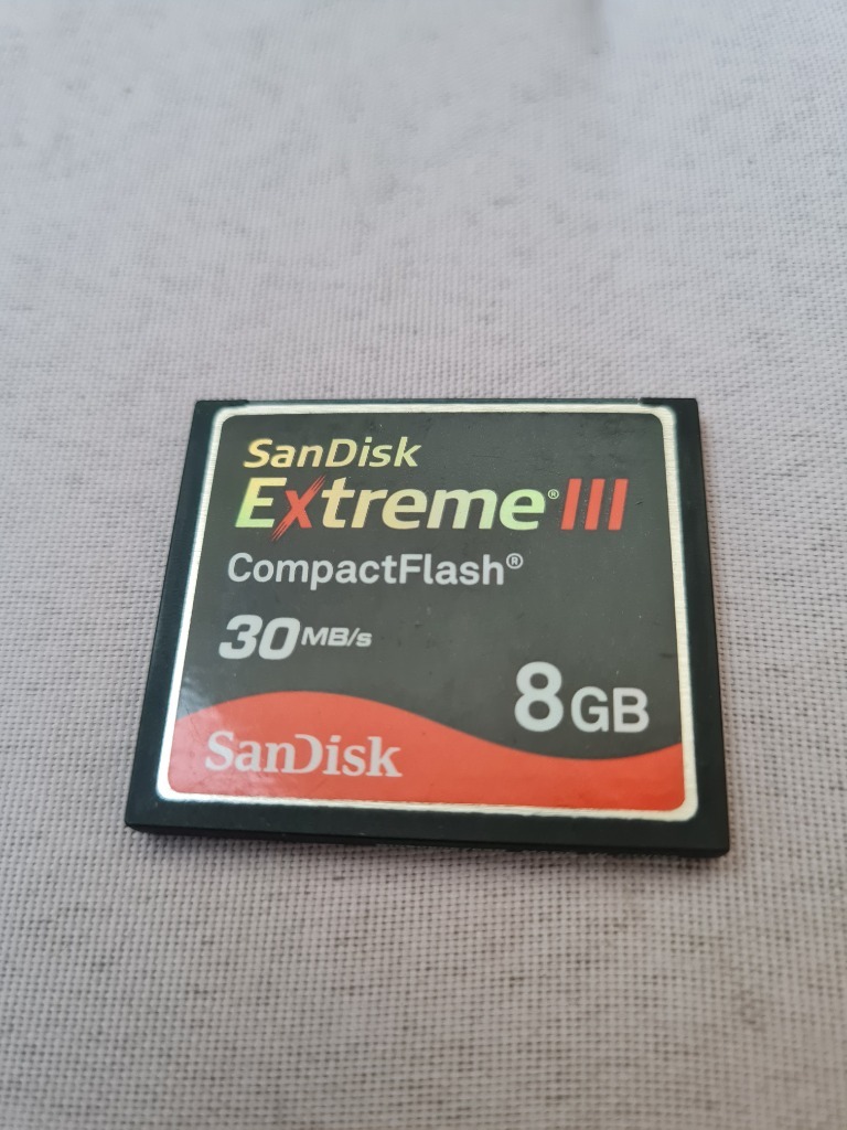 Karta CF Compact Flash 8GB Sandisk Extreme III | Niepołomice | Kup ...