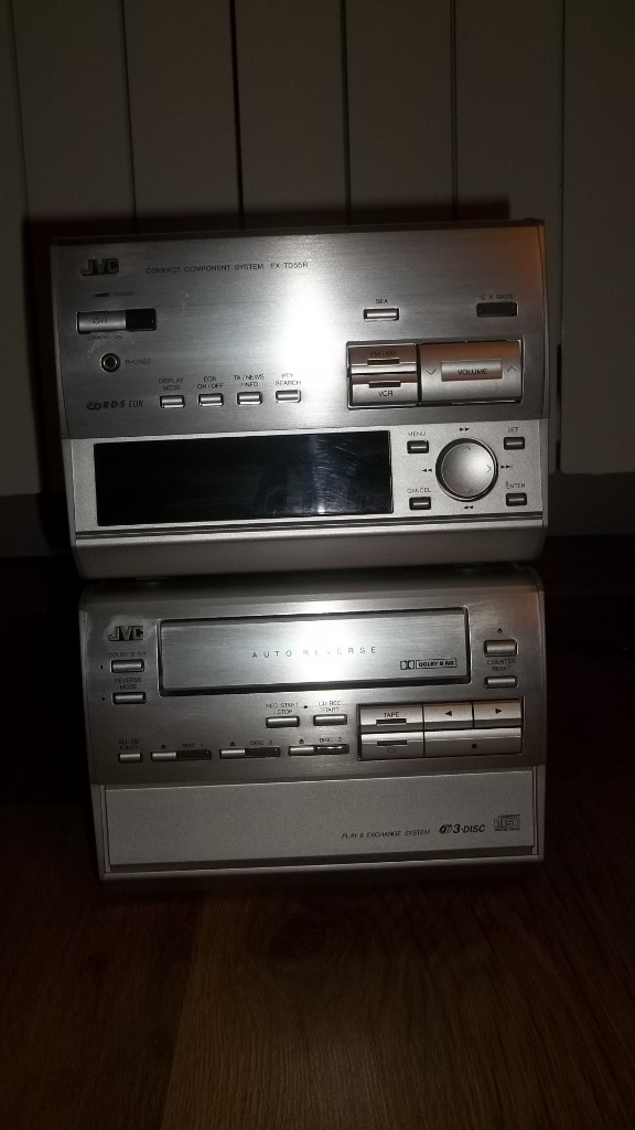 SUPER MINI WIEZA JVC EXTD55R KOLUMNY PILOT Lwówek Licytacja na Allegro Lokalnie