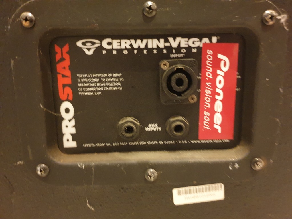 KOLUMNY Cerwin Vega ProStax PSX 253 / 2 SZTUKI Dywity Kup teraz na