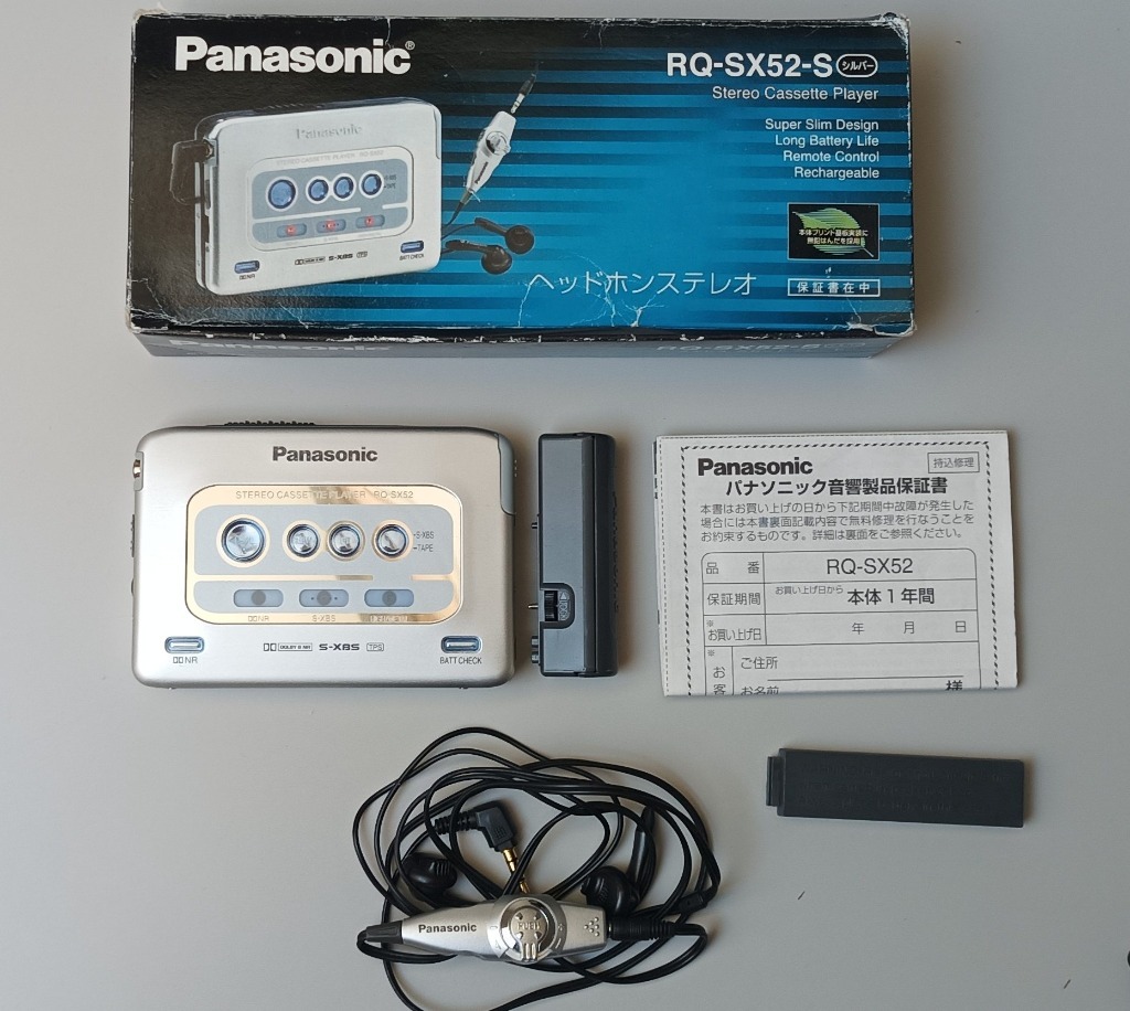 Another short clip of one of a Panasonic RQ-SX52 I've coaxed back to life