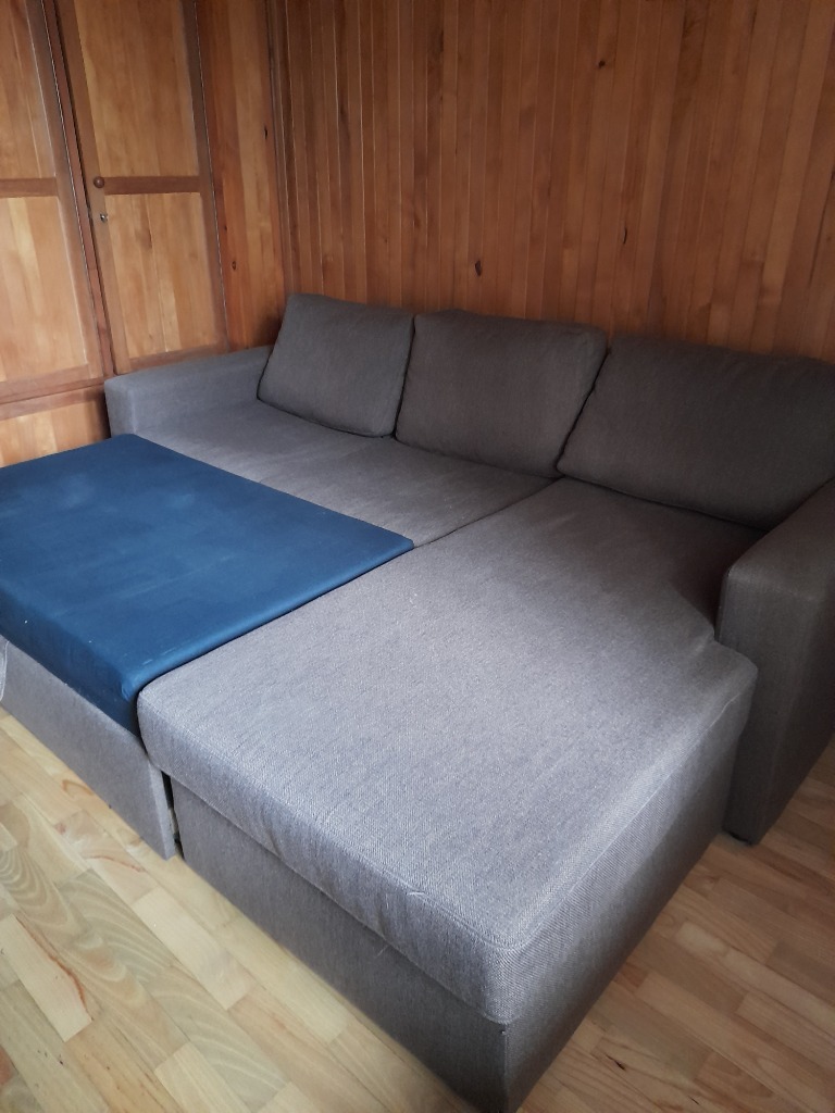 Jysk Narożnik z funkcją spania Góra Puławska Kup teraz na Allegro