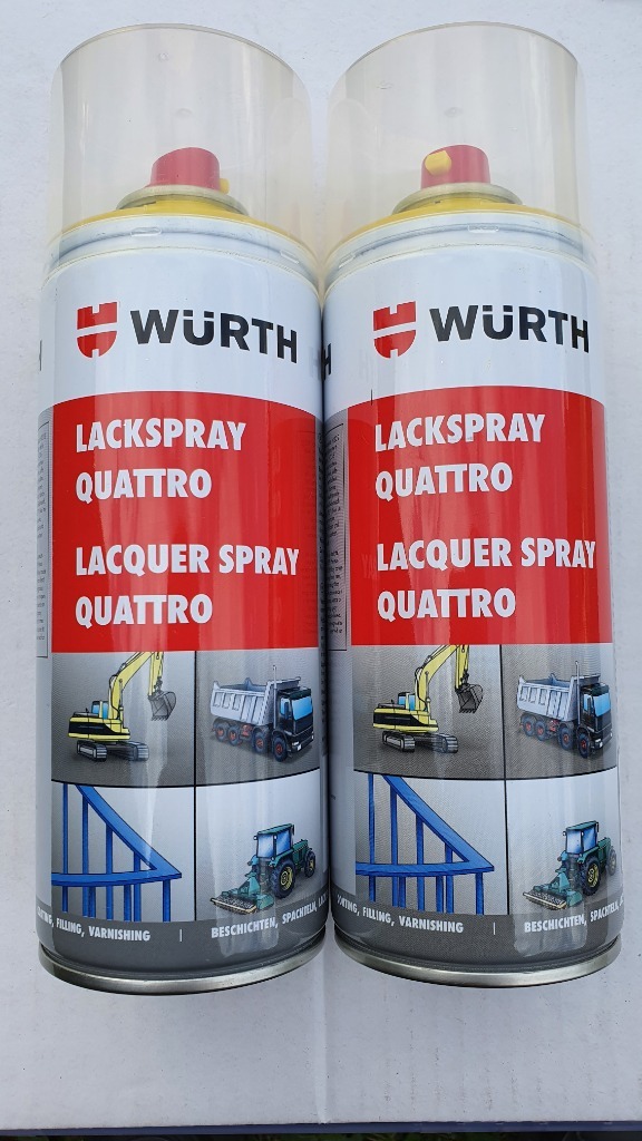 Würth RAL1021 желтая аэрозольная краска 400 мл