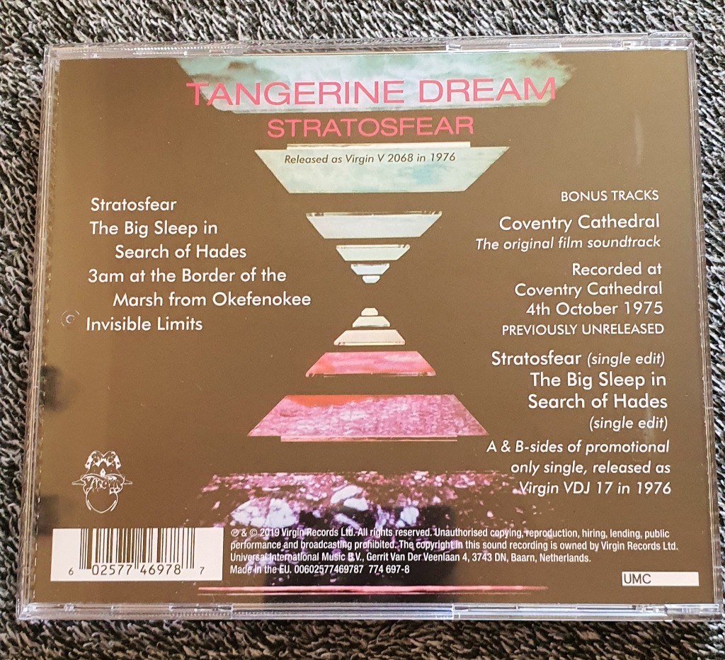 Tangerine Dream Stratosfear Remastered Radom Kup teraz na Allegro Lokalnie