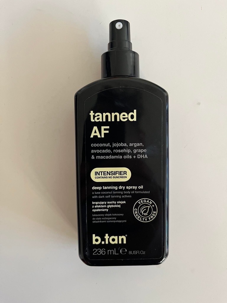 B.TAN TANNED AF DRY SPRAY OIL OLEJEK SAMOOPALAJĄCY Bieruń Kup teraz