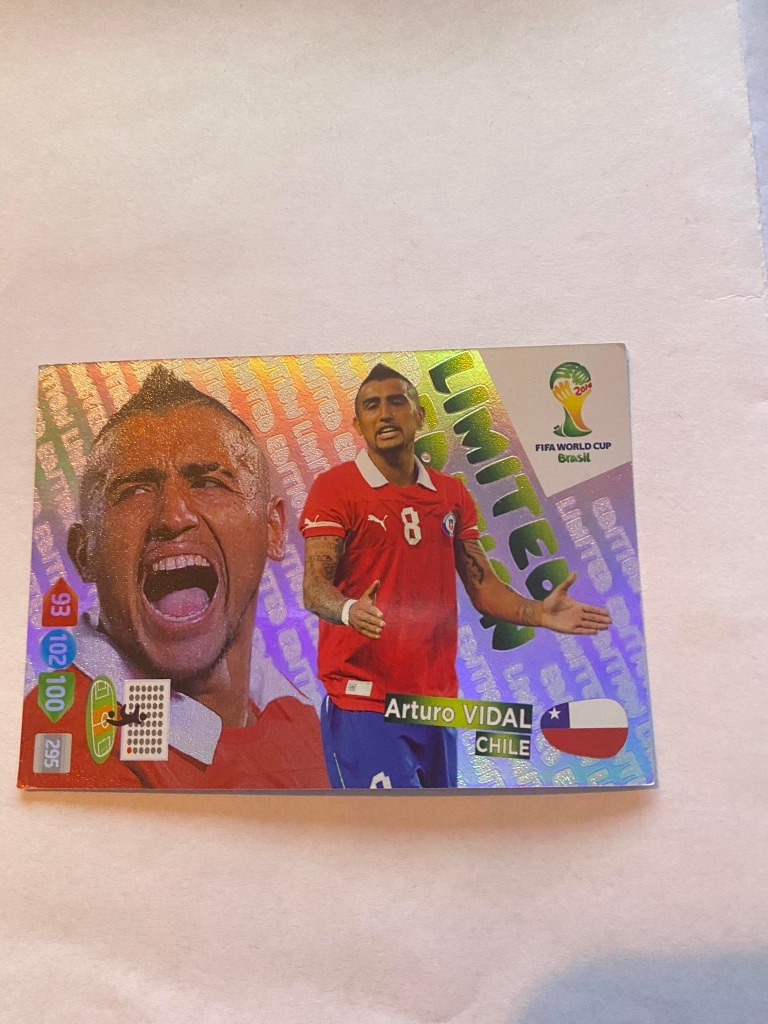 Zdjęcie oferty: Arturo Vidal Limited Edition World Cup Brasil 2014