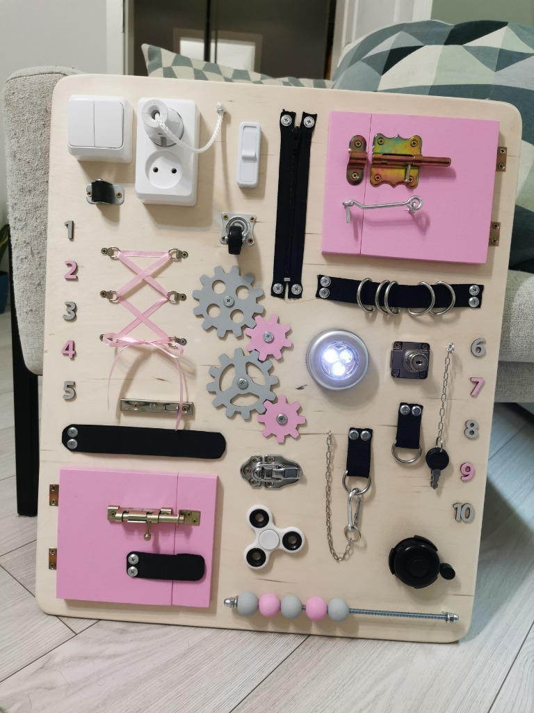 БОЛЬШАЯ манипуляционная и сенсорная доска, винтики купить в украине ...