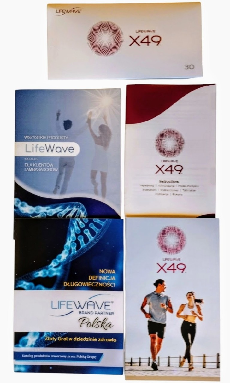 LIFEWAVE X49 27枚 Plastry X49 – LifeWave 30 szt – mięśni i kości ORGINALNE