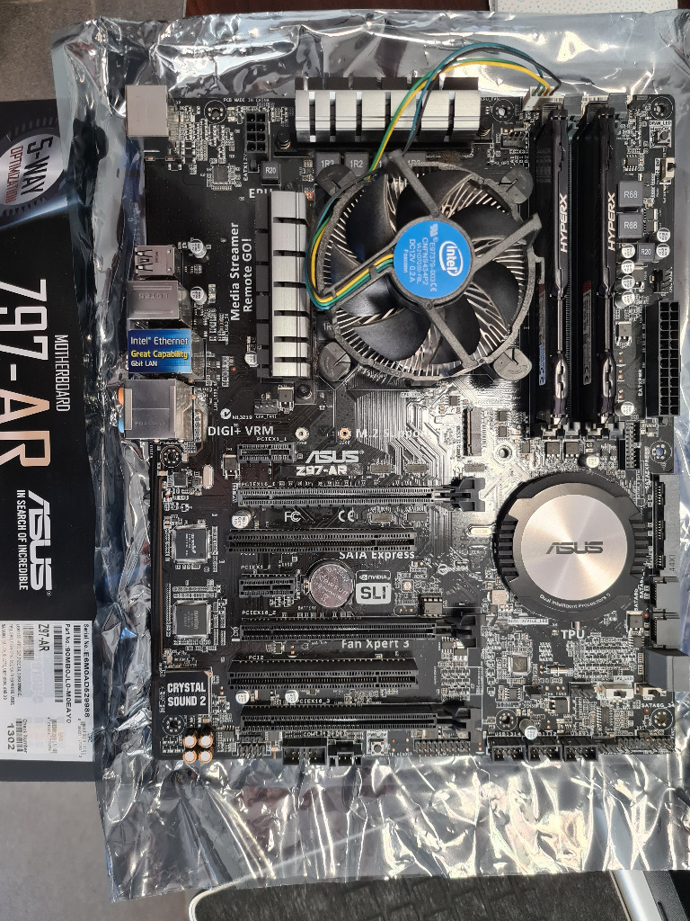 Płyta Asus Z97AR Procesor i5 4690k 16GB RAM Ełk Kup teraz na