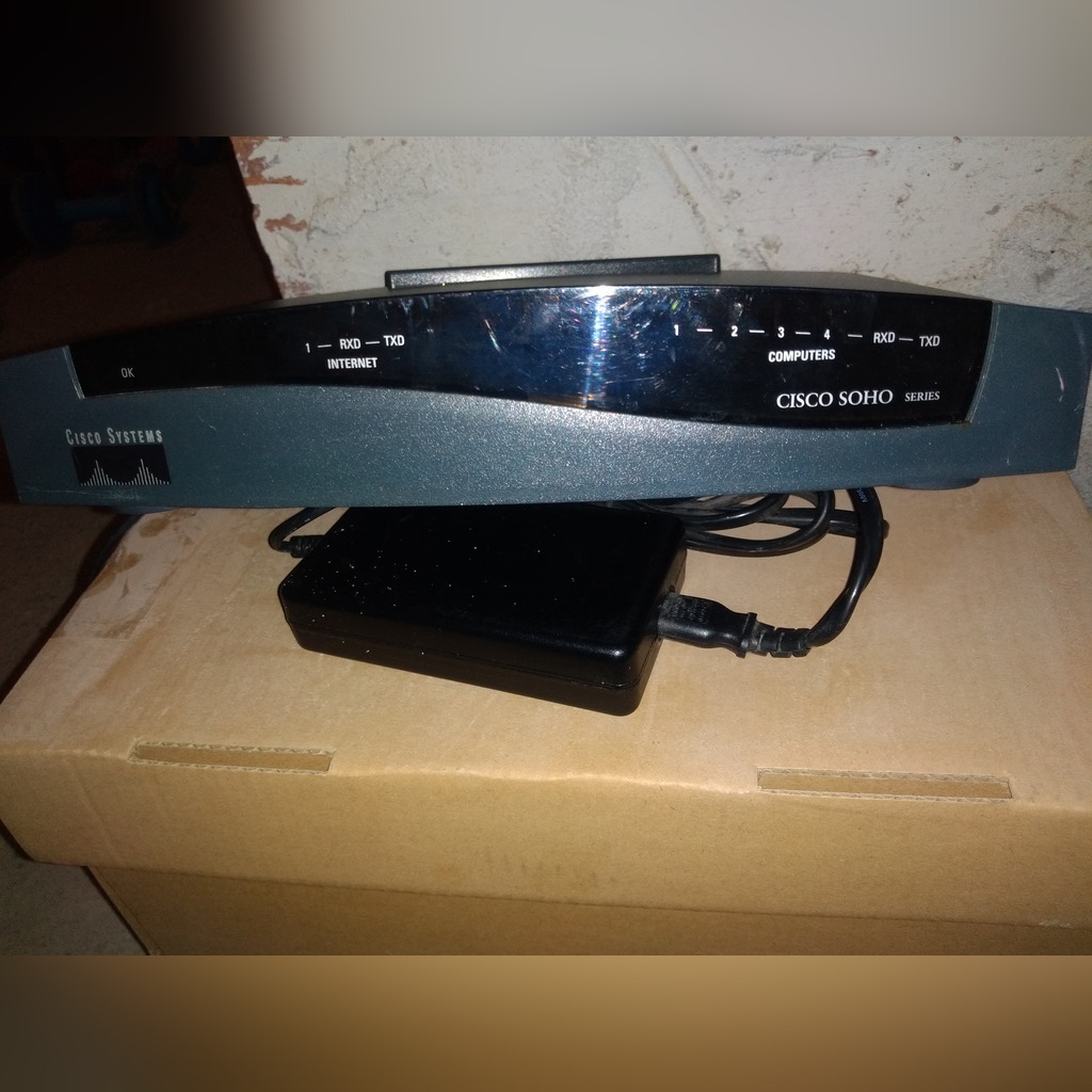 Router Cisco SOHO-91 | Wrocław | Ogłoszenie na Allegro Lokalnie