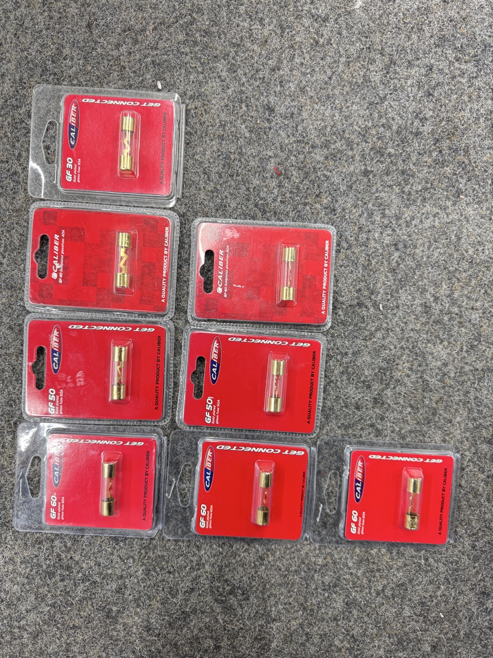ЗАПОБІЖНИКИ CALIBER CF30,CF40,CF50,CF60 