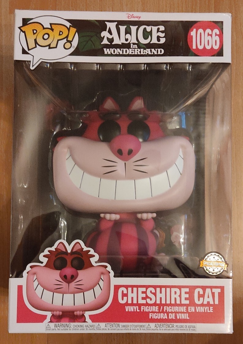 FUNKO POP Cheshire Cat 1066 ! 10" Super Sized Pop Ostrów