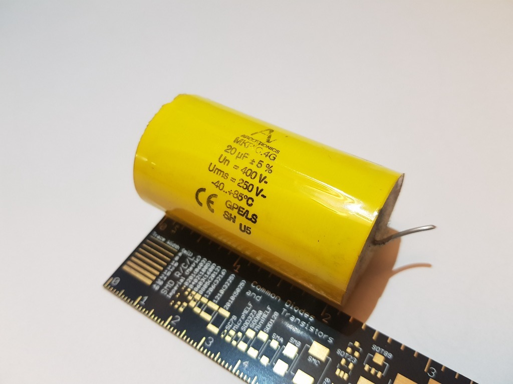 Kondensator MKP C.4G 20uF 400V | Poznań | Kup teraz na Allegro Lokalnie