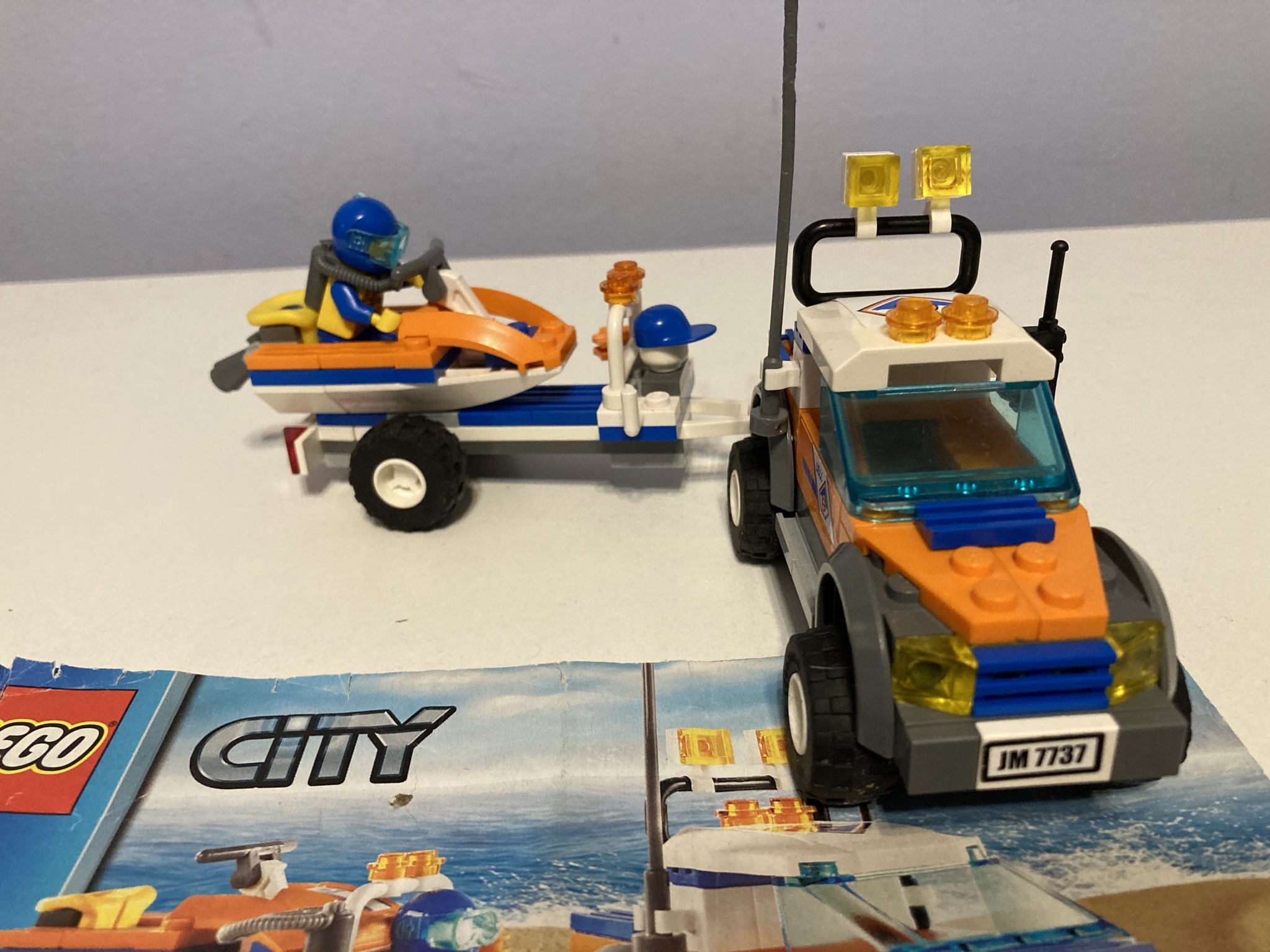Lego City: 7737 - Samochód terenowy skuter Poznań | Kup teraz na Allegro Lokalnie