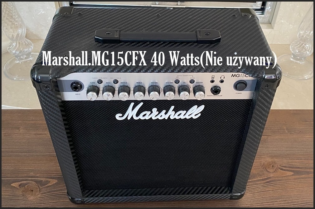 Wzmacniacz Marshall MG15CFX Nie Używany | Gdańsk | Kup teraz na Allegro ...