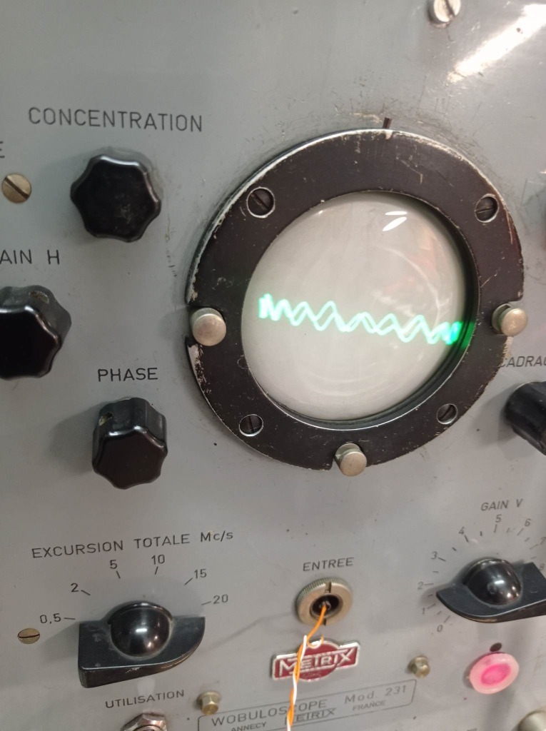 Wobuloscope Metrix 232 : Schémas et manuels de service par marque et ...