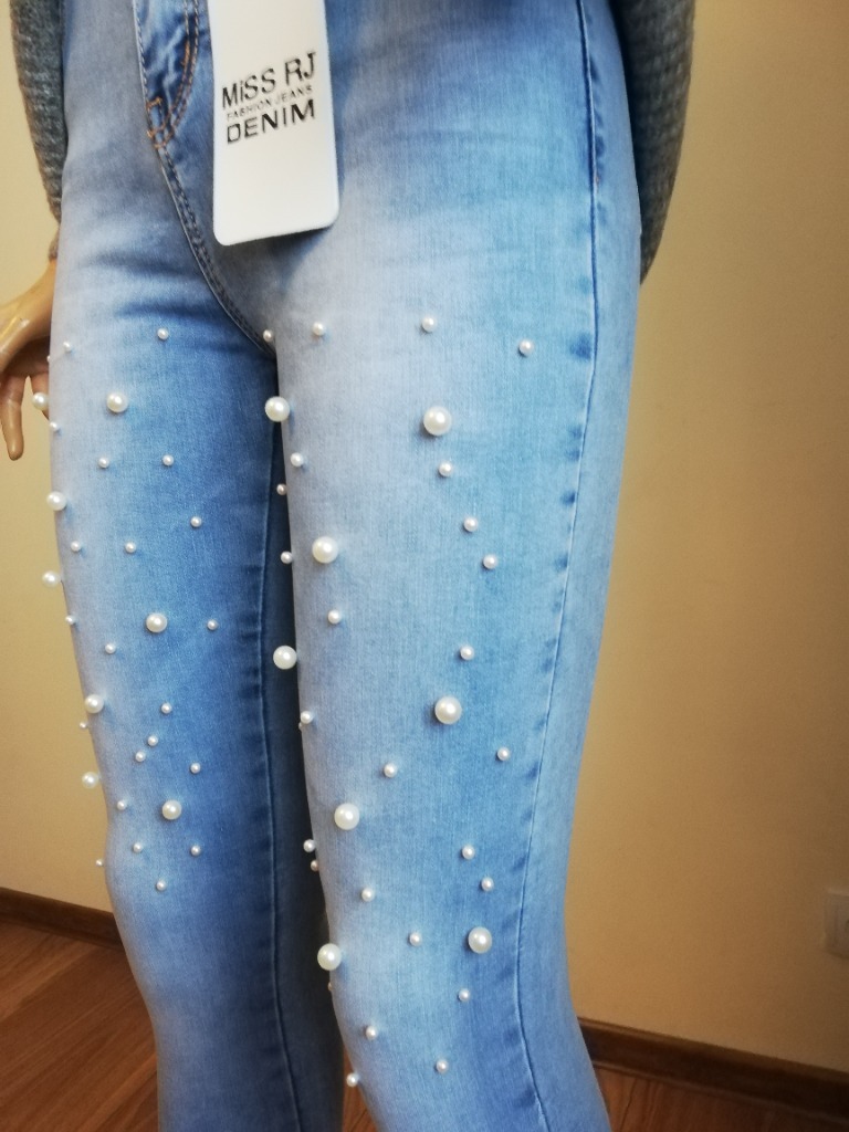 Spodnie jeansowe MISS RJ -rozmiar M/38-wysoki stan | Nowa Góra | Kup teraz  na Allegro Lokalnie
