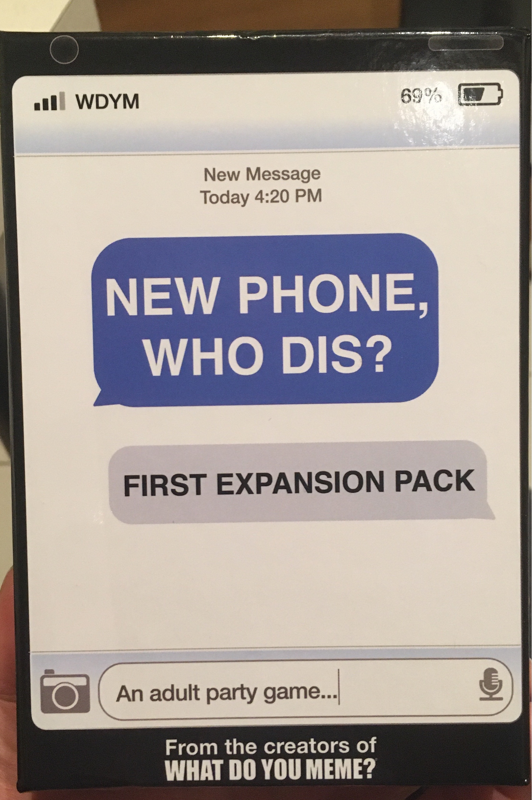 New Phone Who Dis Pl