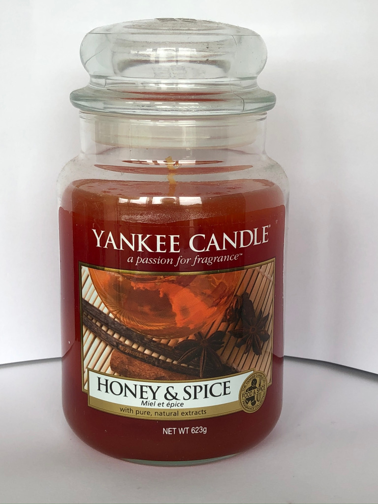 HONEY & SPICE Yankee Candle duża NOWA (2013) Warszawa Kup teraz na