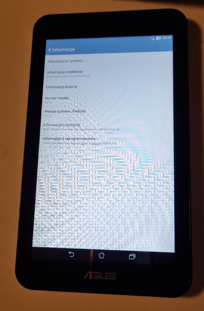 Tablet ASUS K01A Bydgoszcz Kup teraz na Allegro Lokalnie