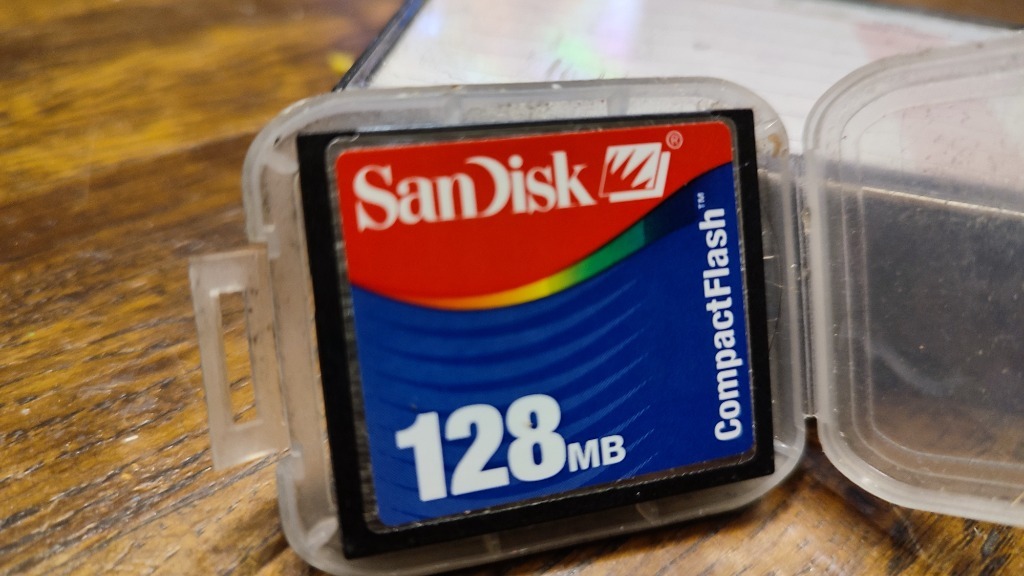 Karta pamięci CompactFlash SanDisk 128MB CF Pieszyce Kup teraz na