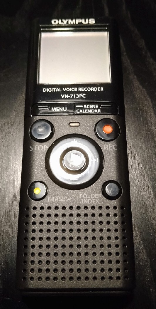 Olympus VN713PC Digital Voice Recorder Dyktafon Wrocław Kup teraz