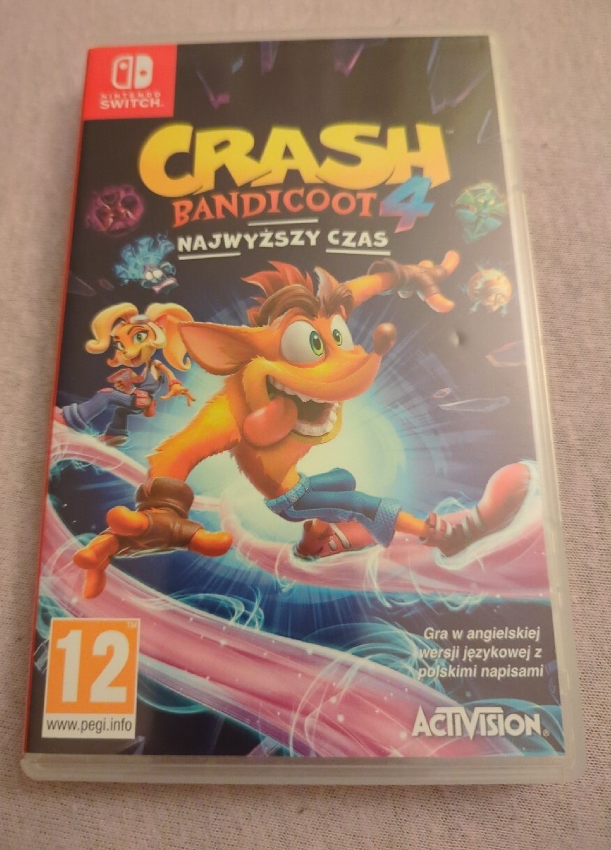Crash bandicoot 4 Switch Warszawa Kup teraz na Allegro Lokalnie