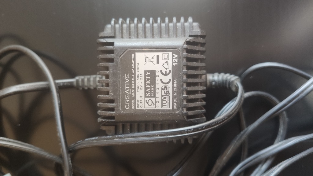 Zasilacz z zestawu Creative Inspire P380!!! | Warszawa | Licytacja na ...