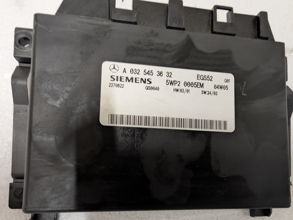 MERCEDES БЛОК КЕРУВАННЯ КОРОБКИ ПЕРЕДАЧ A0355450032 
