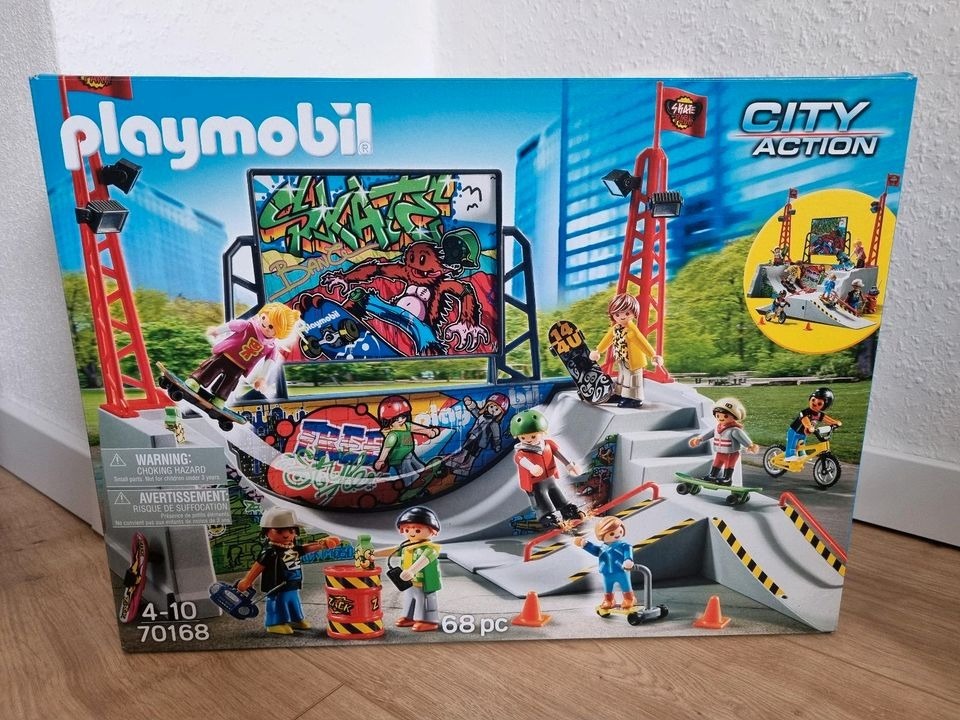 Skatepark Playmobil City Action 70168