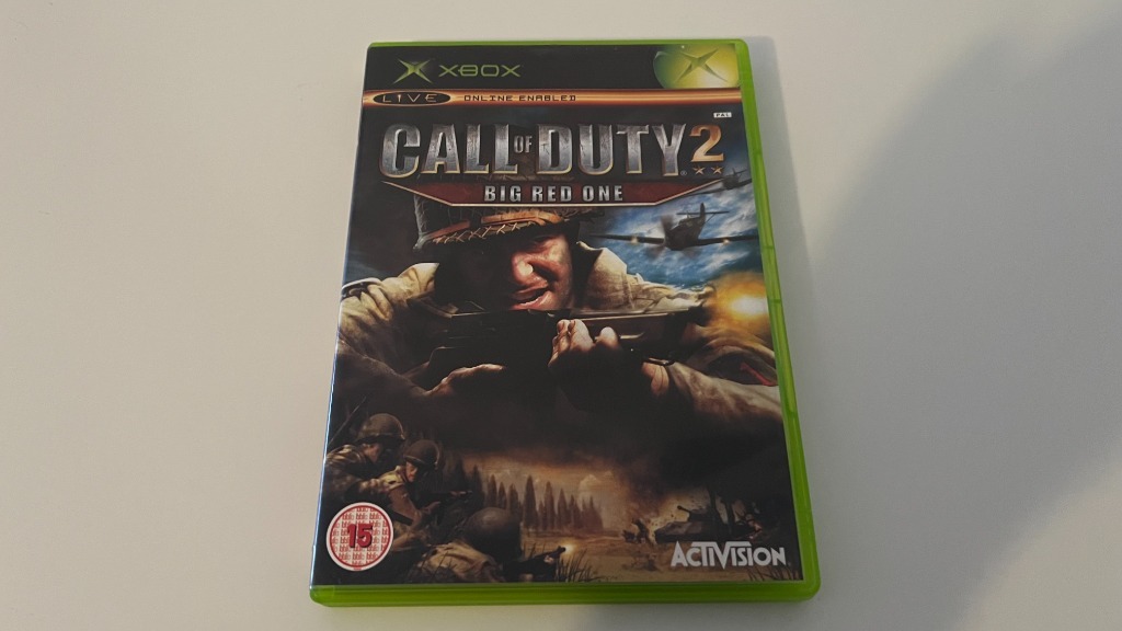 Call of Duty 2 Big Red One XBOX Łódź Licytacja na Allegro Lokalnie
