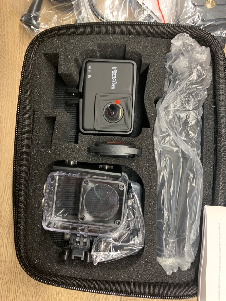 Kamera sportowa Piwoka P02 4K UHD WiFi Pilot Łódź Kup teraz na