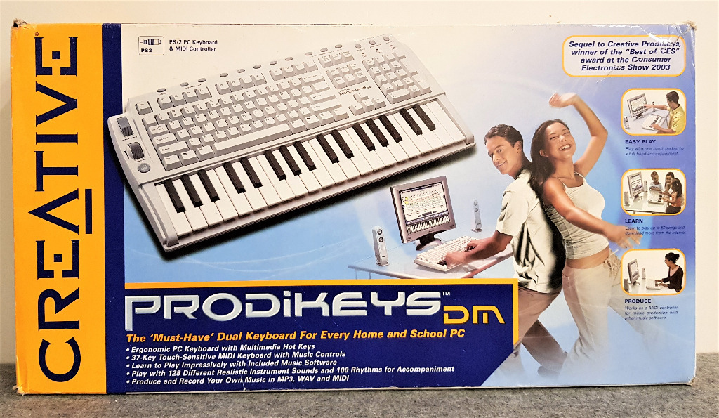 Creative Prodikeys DM Klawiatura MIDI (37k) + PC Warszawa Kup