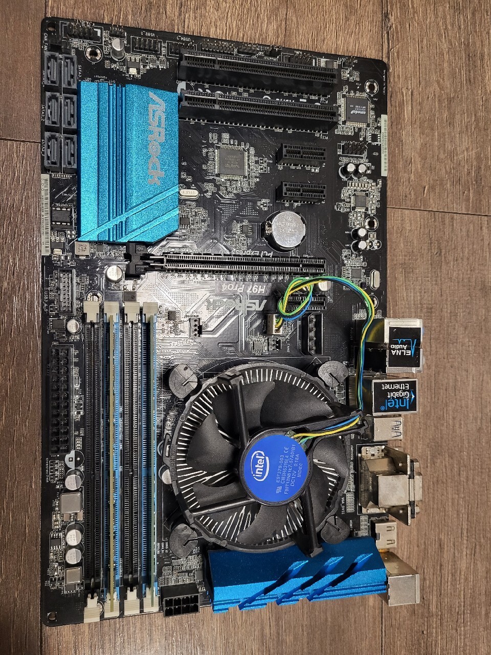 Płyta ASRock H97 Pro4 + procek i5 4670k + 16gb