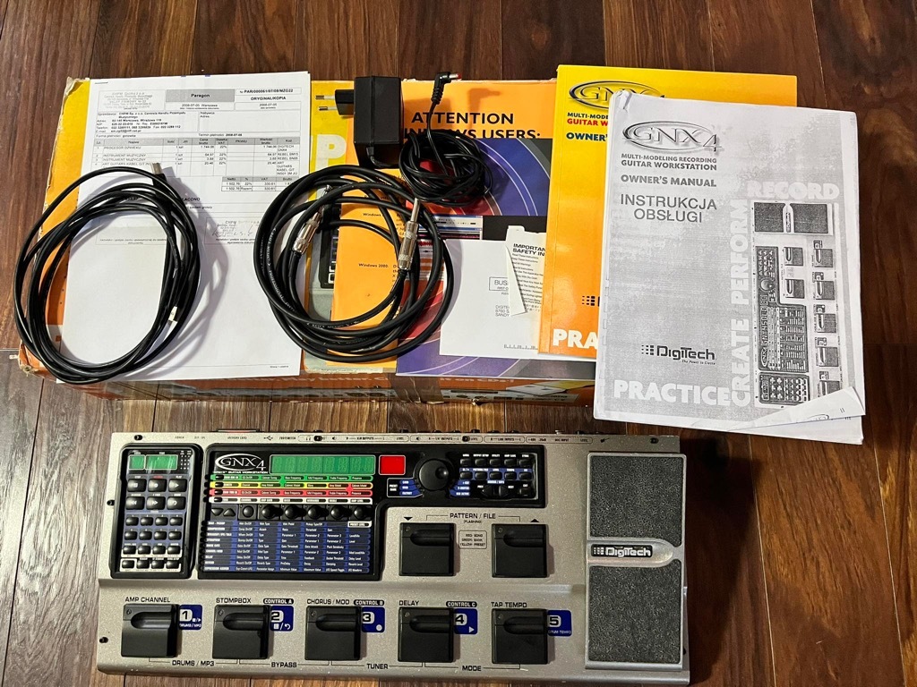 DIGITECH GNX4 / GNX4 multiefekt LEGENDARNY Przasnysz Kup teraz na