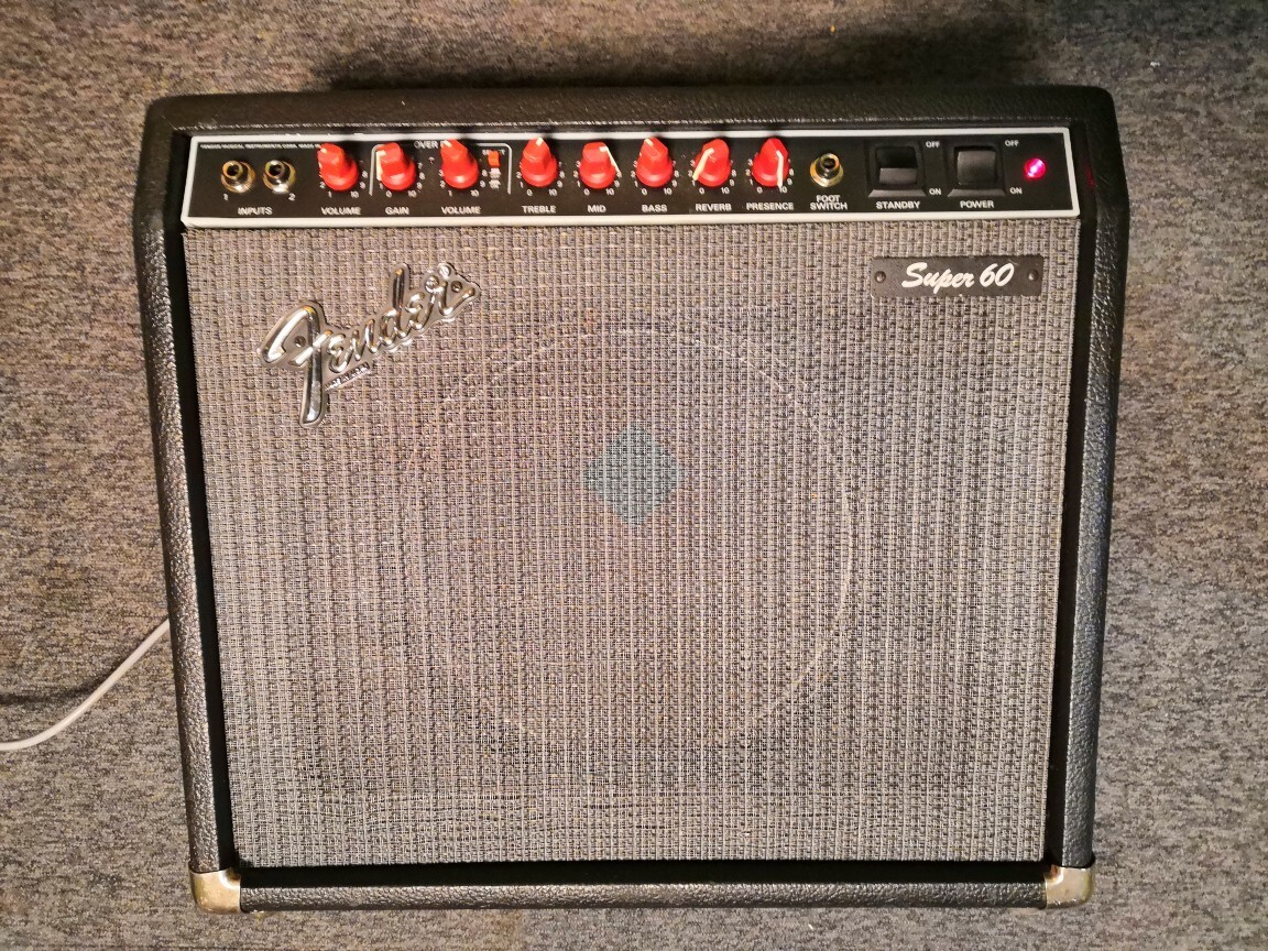 Fender Super 60 Red Knobs lampowe combo gitarowe Poznań Ogłoszenie na Allegro Lokalnie