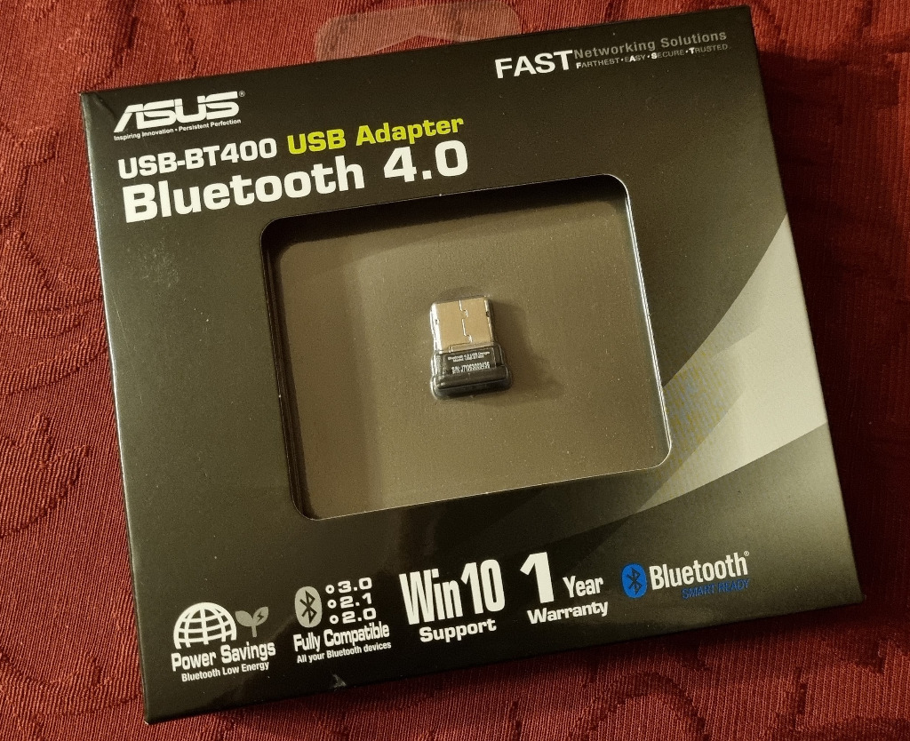 Adapter odbiornik ASUS USBBT400 Bluetooth 4.0 USB Poznań Kup teraz