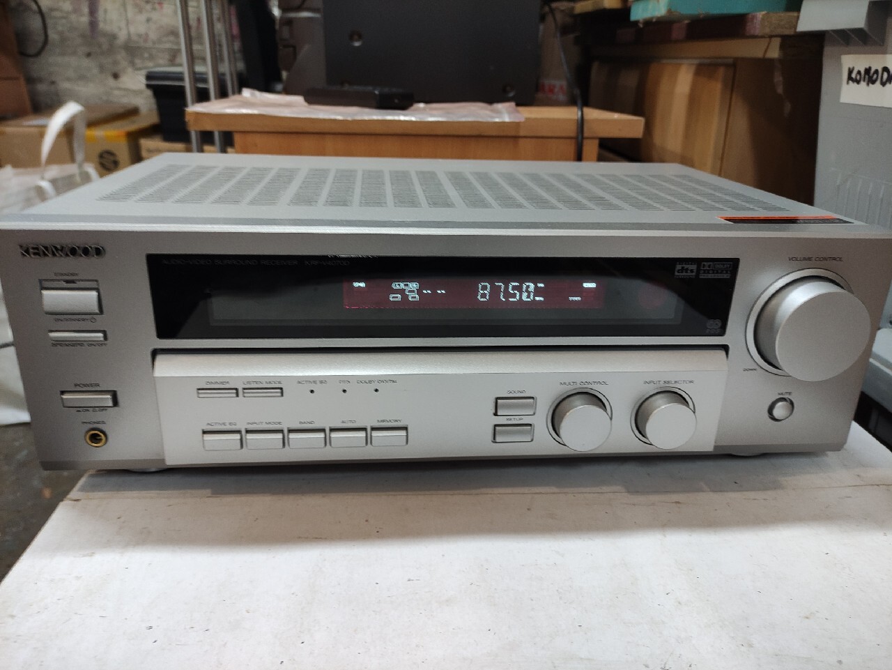 Amplituner Kenwood KRF-V4070D Kino Domowe Pilot | Wyrazów | Kup teraz ...