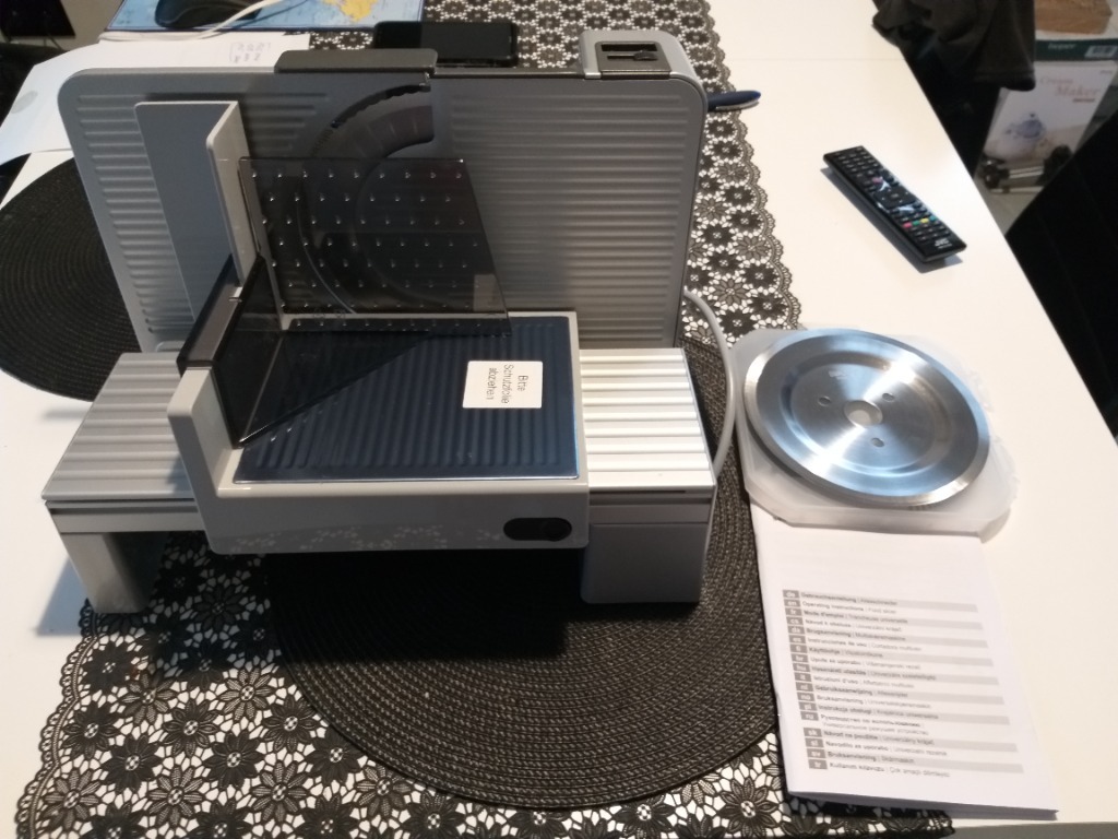 Krajalnica Ritter Serano 7 srebrny/szary 130 W | Wola Prażmowska | Kup teraz na Allegro Lokalnie