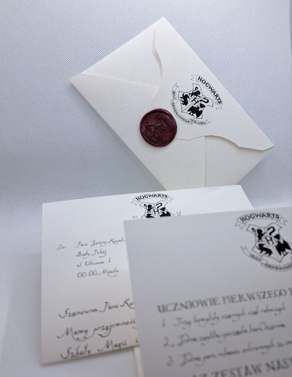W Które Urodziny Harry Potter Dostał Pierwszy List Z Hogwartu List z Hogwartu Harry Potter personalizowany gift | Gdańsk | Kup teraz