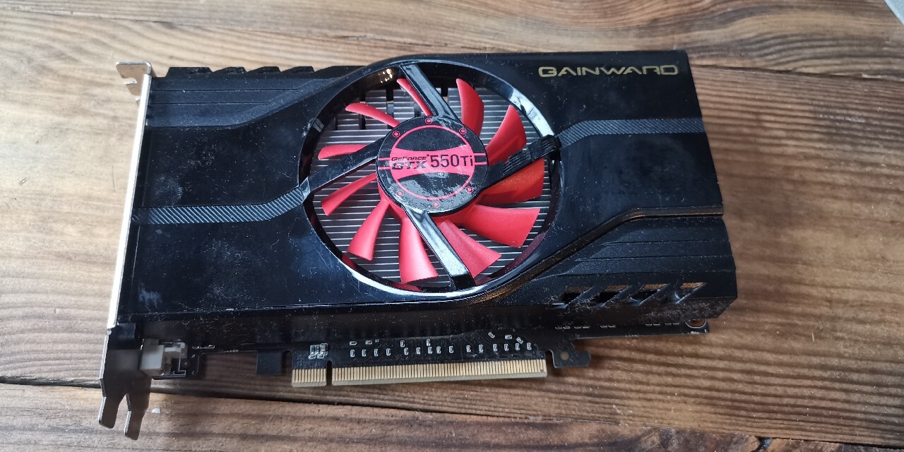 Gainward gtx clearance 550 ti