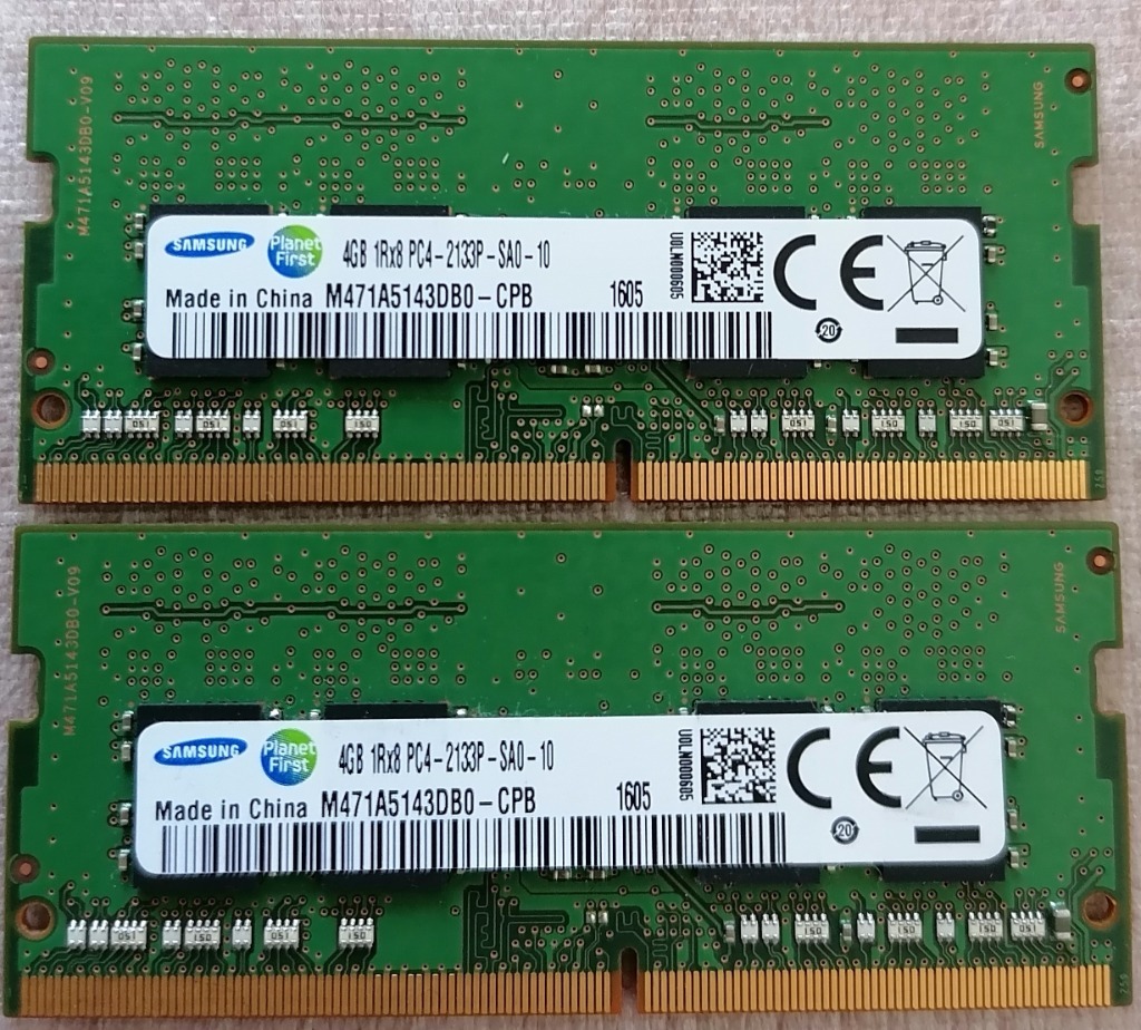Pamięć RAM Samsung DDR4 M471A5143DB0-CPB | Kraków | Licytacja na ...