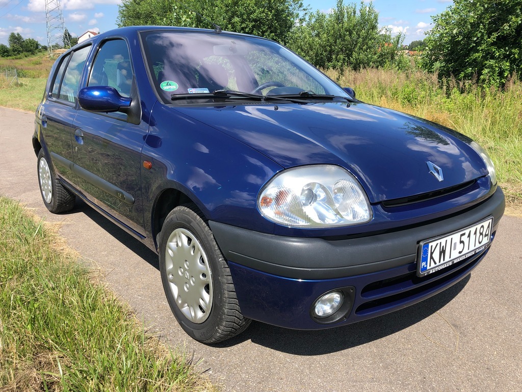 Renault Clio II 1.2 RT 2001 r., klima !!! Cena 5500,00