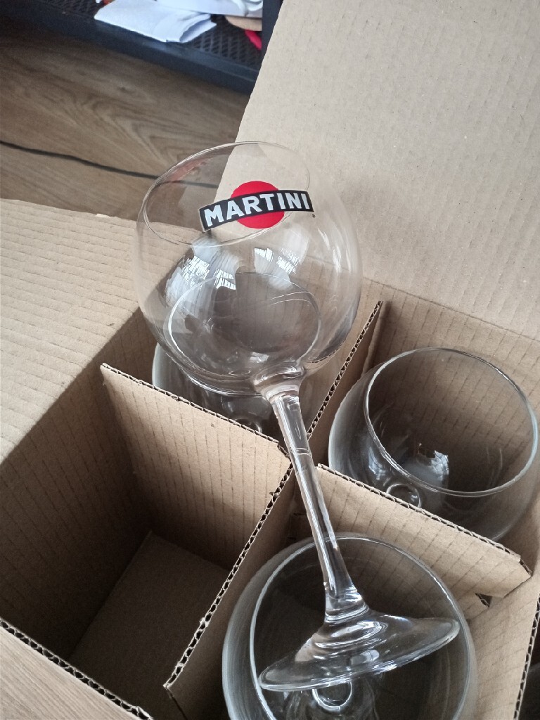 Kieliszki do wina martini z logo Warszawa Kup teraz na Allegro Lokalnie