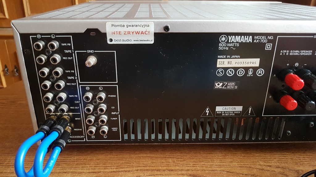 Yamaha Ax 700 Wzmacniacz Kup Teraz Za 849 00 Zl Lodz Allegro Lokalnie