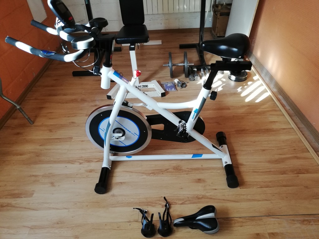 Rower Spinningowy Scud 705 Bialy Cena 649 00 Zl Pobiedziska Allegro Lokalnie