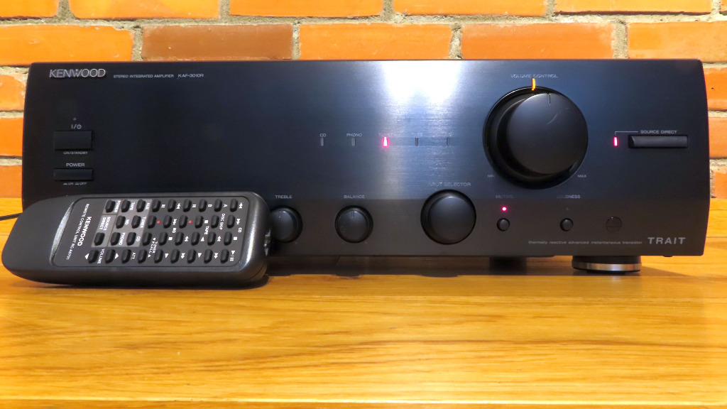 WZMACNIACZ STEREOFONICZNY KENWOOD KAF3010R 2x100W | Wrocław